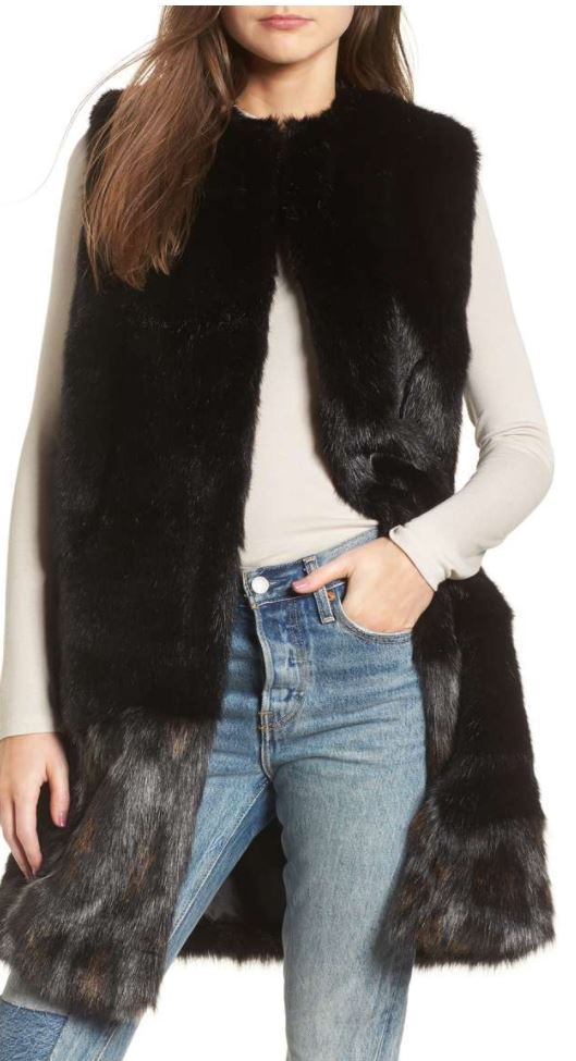Faux Fur Vest For Winter Style - Later Ever After, BlogLater Ever After ...