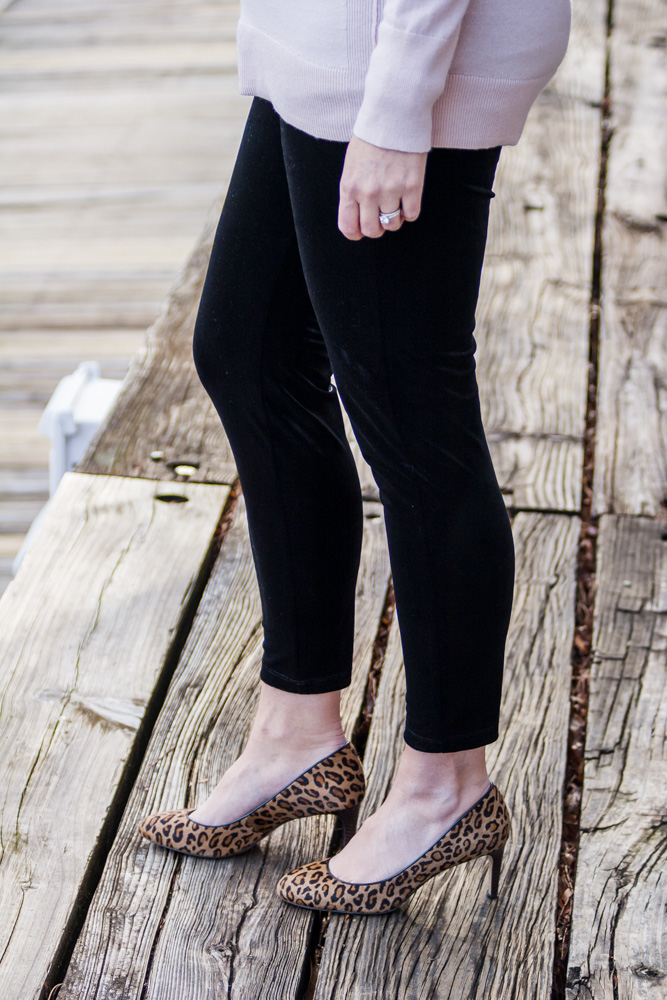 How To Style Velvet Leggings - Later Ever After, BlogLater Ever After – A  Chicago Based Life, Style and Fashion Blog