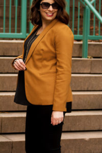 jcrew camel colored blazer