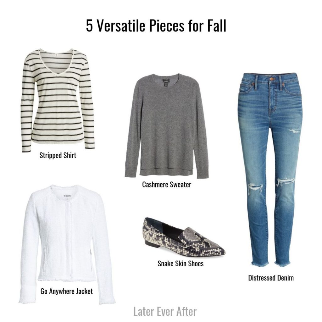 5 pieces for fall