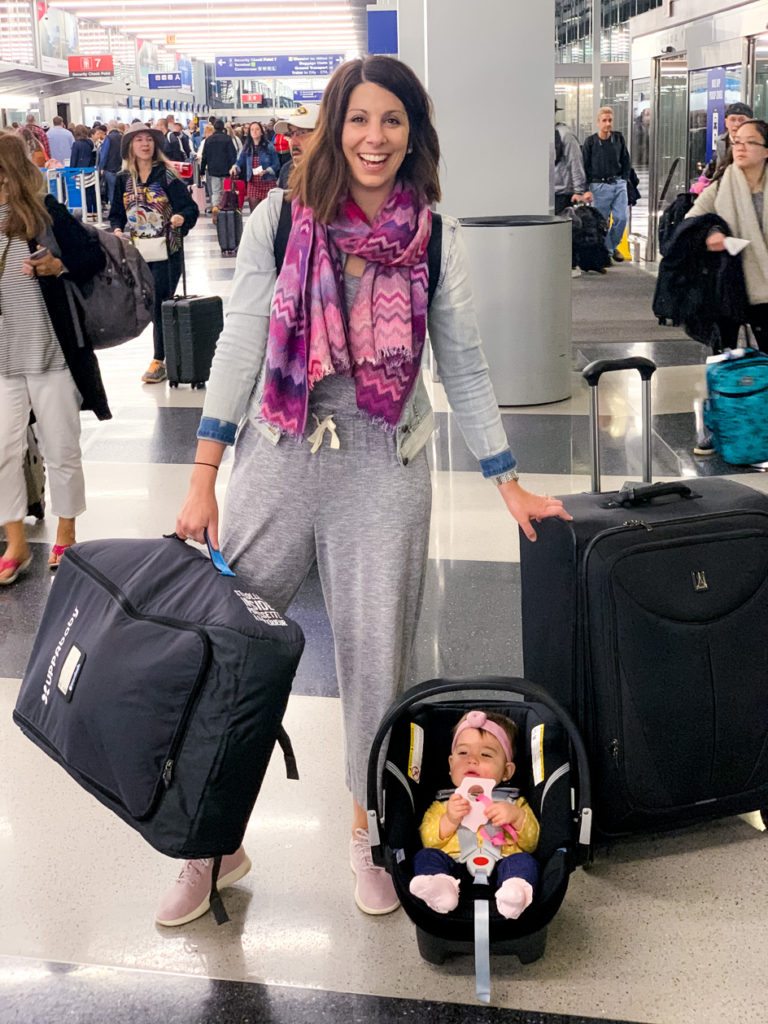 traveling with stroller