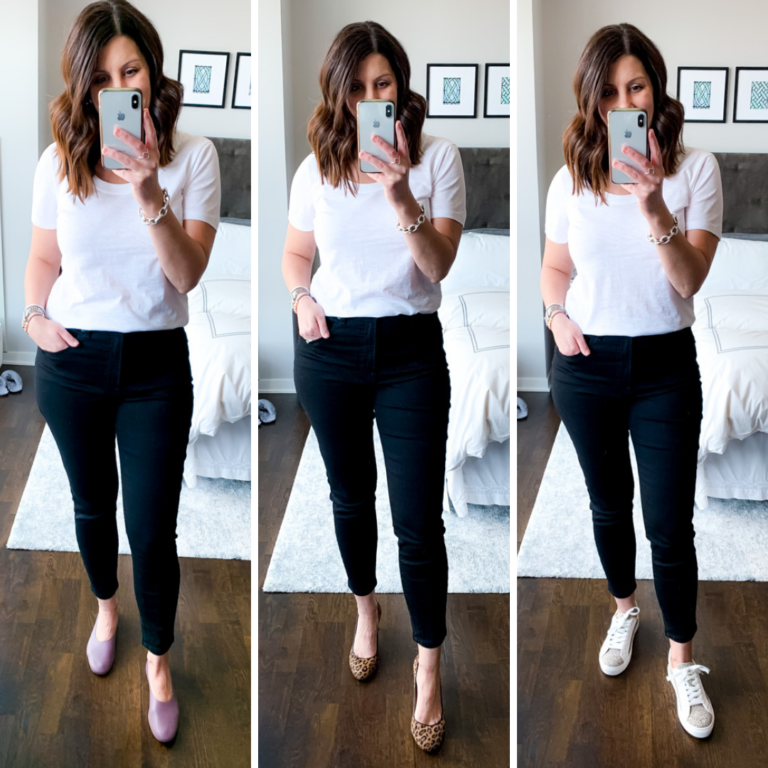 everlane authentic stretch high rise skinny