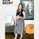 How To Style a Silk Skirt